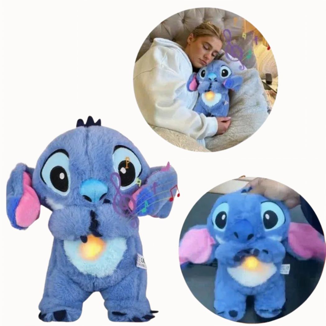 SEILN – Peluche Stitch Apaisante avec Lumière & Musique