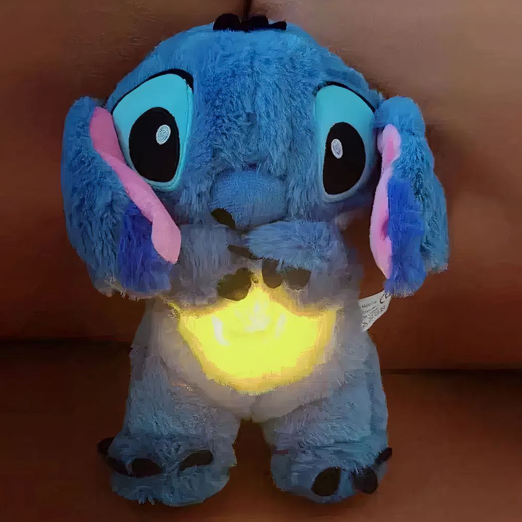 SEILN – Peluche Stitch Apaisante avec Lumière & Musique