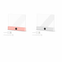 Rose et blanc