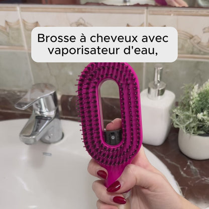 Brosse hydratante cheveux
